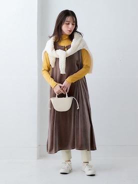 nissen Ladies Modelsさん（レディース・160cm）の秋コーディネート