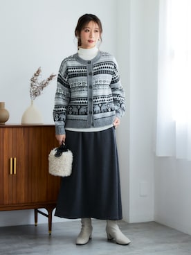 nissen Ladies Modelsさん（レディース・160cm）の秋コーディネート