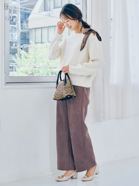 nissen Ladies Modelsさん（レディース・165cm）の秋コーディネート