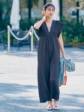 nissen Ladies Modelsさん（レディース・167cm）の春コーディネート