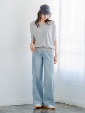 nissen Ladies Modelsさん（レディース・174cm）の春コーディネート