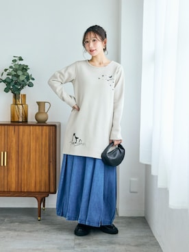 nissen Ladies Modelsさん（レディース・160cm）の秋コーディネート