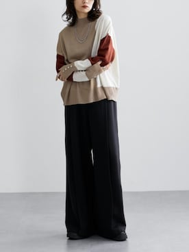nissen Ladies Modelsさん（レディース・154cm）の秋コーディネート