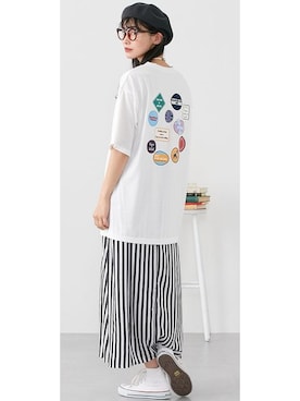 nissen Ladies Modelsさん(レディース・169cm)の夏コーディネート