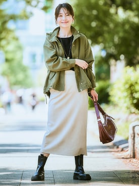 nissen Ladies Modelsさん（レディース・160cm）の秋コーディネート