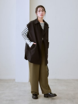 nissen Ladies Modelsさん（レディース・160cm）の秋コーディネート