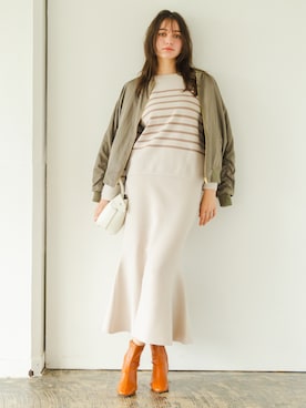 nissen Ladies Modelsさん（レディース・173cm）の冬コーディネート
