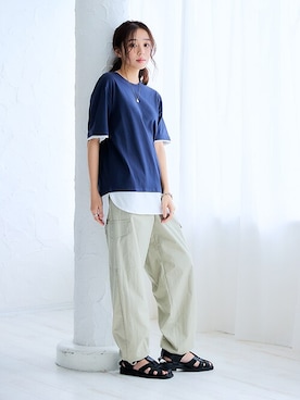 nissen Ladies Modelsさん（レディース・165cm）の春コーディネート