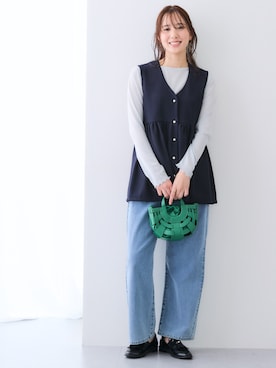 nissen Ladies Modelsさん(レディース・165cm)の春コーディネート