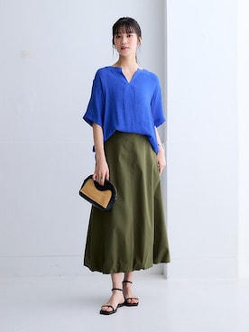 nissen Ladies Modelsさん（レディース・166cm）の春コーディネート
