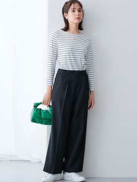 「スーツ」｜nissen Ladies Modelsさん（レディース・167cm）の秋コーディネート