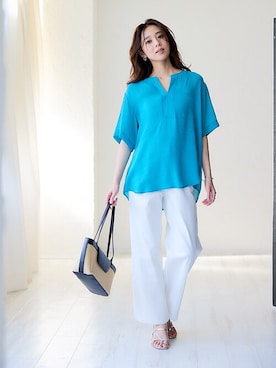 nissen Ladies Modelsさん（レディース・165cm）の春コーディネート