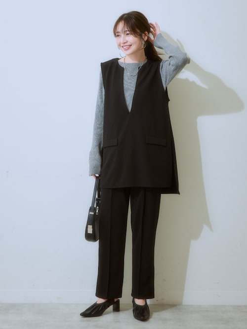 セール】ベストセットアップ（ポケット付ベスト+パンツ）（スーツ