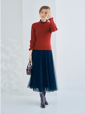 nissen Ladies Modelsさん（レディース・166cm）の秋コーディネート