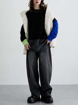 nissen Ladies Modelsさん(レディース・154cm)の冬コーディネート