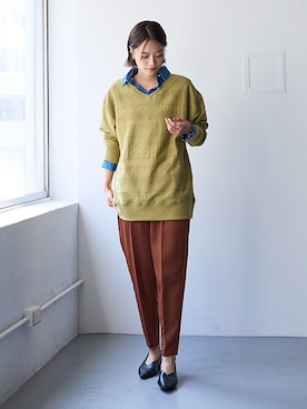 nissen Ladies Modelsさん（レディース・167cm）の冬コーディネート