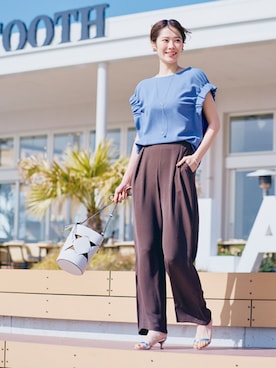 nissen Ladies Modelsさん（レディース・171cm）の春コーディネート