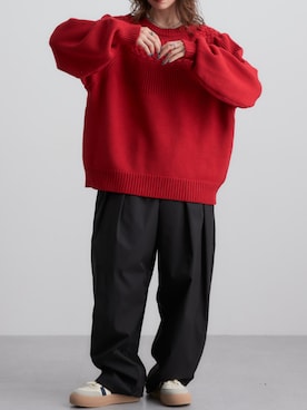 nissen Ladies Modelsさん（レディース・154cm）の秋コーディネート