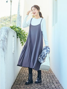 nissen Ladies Modelsさん（レディース・167cm）の冬コーディネート