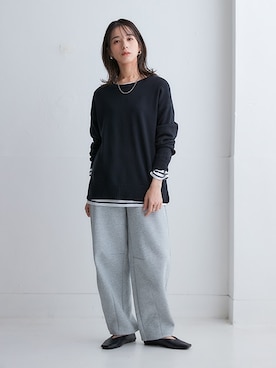 nissen Ladies Modelsさん（レディース・160cm）の秋コーディネート