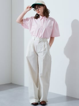 「TTOL（トール）のアイテム」を使った、nissen Ladies Modelsさん（レディース・165cm）の春コーディネート