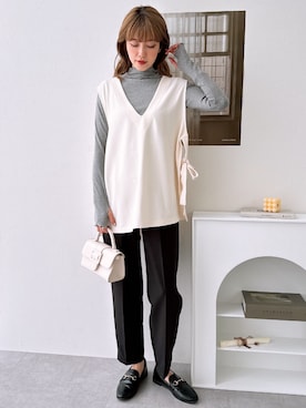 nissen Ladies Modelsさん（レディース・167cm）の春コーディネート