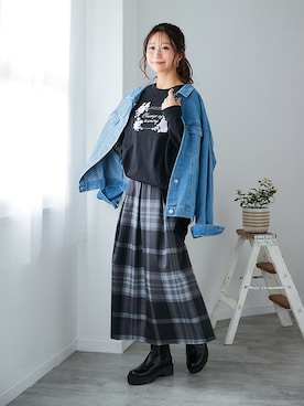 nissen Ladies Modelsさん（レディース・160cm）の夏コーディネート