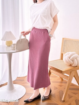 nissen Ladies Modelsさん（レディース・167cm）の春コーディネート