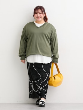 nissen Ladies Modelsさん（レディース・158cm）の秋コーディネート