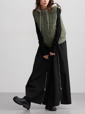 「Soiunique（スワユニーク）のアイテム」を使った、nissen Ladies Modelsさん（レディース・154cm）の秋コーディネート