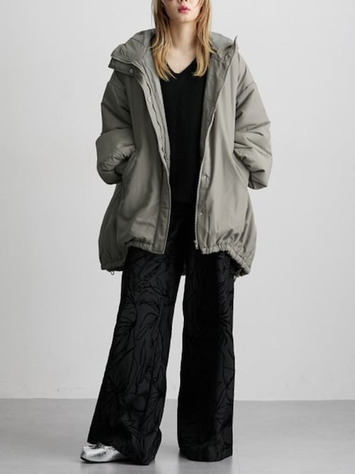 セール】モンスターパーカーミドル丈中わたコート ［Soiunique