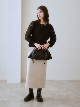 nissen Ladies Modelsさん(レディース・160cm)の秋コーディネート