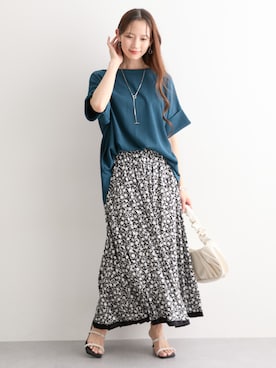 nissen Ladies Modelsさん（レディース・160cm）の夏コーディネート