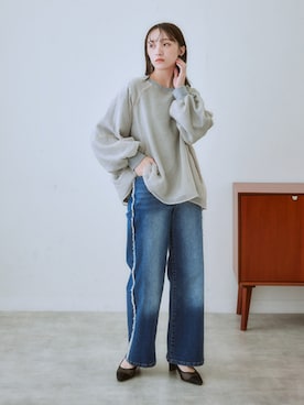 nissen Ladies Modelsさん（レディース・160cm）の冬コーディネート