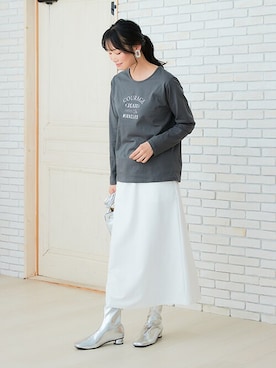 nissen Ladies Modelsさん（レディース・164cm）の冬コーディネート