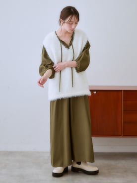 nissen Ladies Modelsさん（レディース・160cm）の秋コーディネート