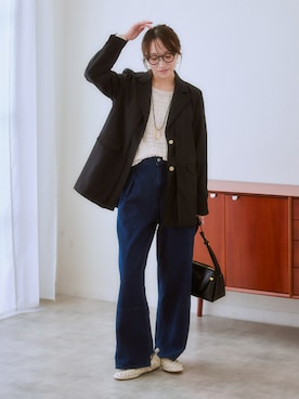 nissen Ladies Modelsさん（レディース・160cm）の秋コーディネート