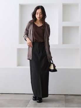 nissen Ladies Modelsさん（レディース・163cm）の秋コーディネート