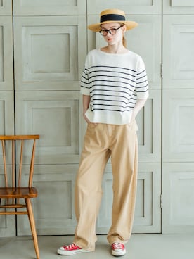 nissen Ladies Modelsさん（レディース・173cm）の夏コーディネート