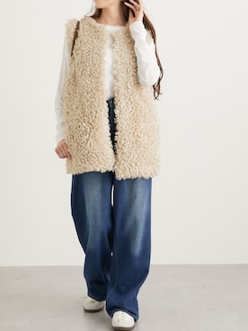 nissen Ladies Modelsさん（レディース・160cm）の秋コーディネート