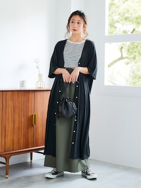 nissen Ladies Modelsさん（レディース・160cm）の春コーディネート