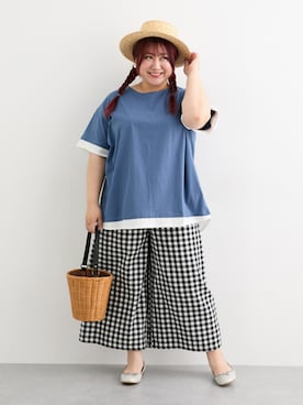 「pattok」｜nissen Ladies Modelsさん（レディース・155cm）の夏コーディネート