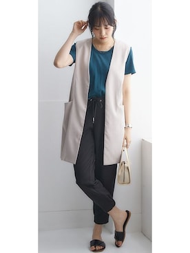 nissen Ladies Modelsさん（レディース・162cm）の春コーディネート