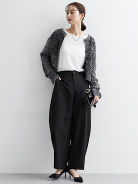 「nissen（ニッセン）のアイテム」を使った、nissen Ladies Modelsさん（レディース・169cm）の秋コーディネート