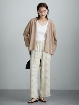 nissen Ladies Modelsさん（レディース・169cm）の春コーディネート