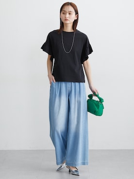 nissen Ladies Modelsさん（レディース・169cm）の春コーディネート