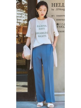 nissen Ladies Modelsさん（レディース・163cm）の春コーディネート
