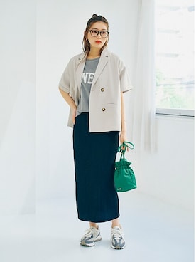 nissen Ladies Modelsさん（レディース・166cm）の春コーディネート