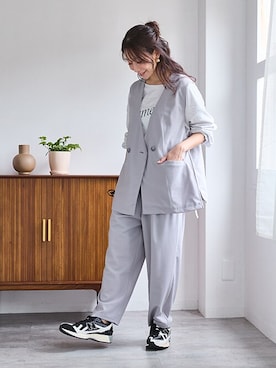 nissen Ladies Modelsさん（レディース・160cm）の冬コーディネート