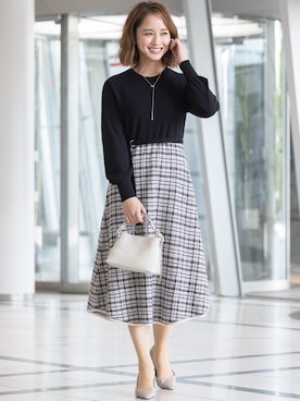 nissen Ladies Modelsさん(レディース・165cm)の冬コーディネート